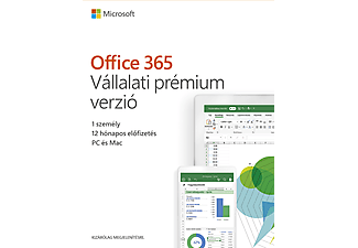 Office 365 Vállalati Prémium verzió (1 felhasználó, 1 év) (Multiplatform)