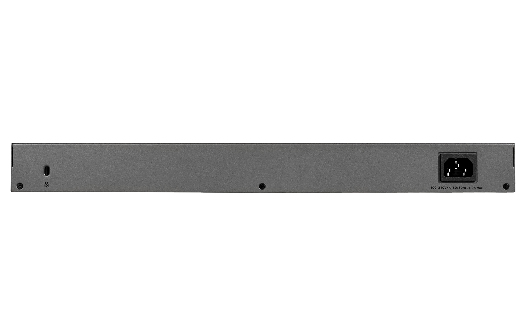 Netgear GS750E Gestionado L2 Gigabit Ethernet (10/100/1000) 1U Negro