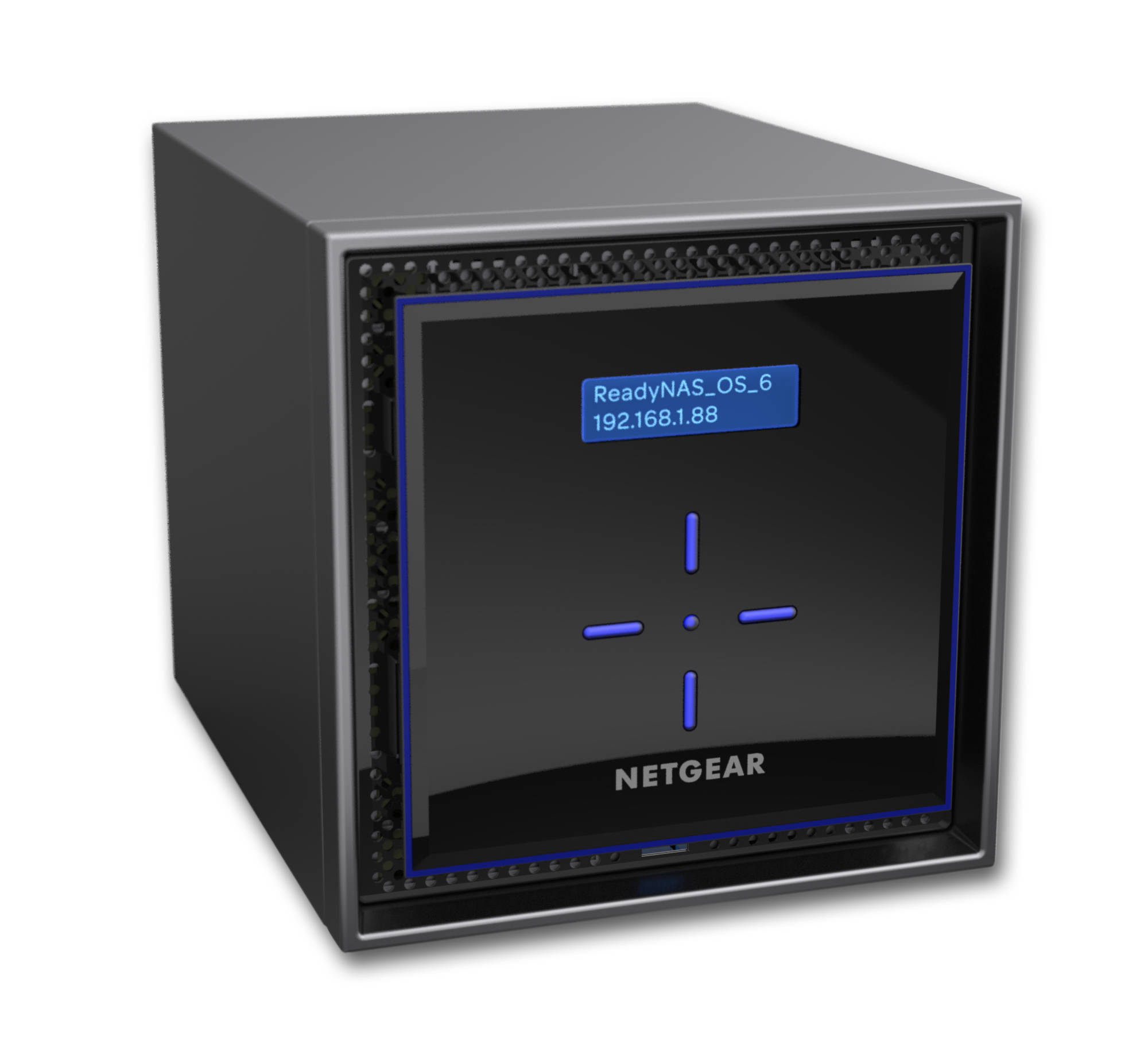 Servidor NAS - Netgear ReadyNAS 424 NAS Escritorio Ethernet Negro