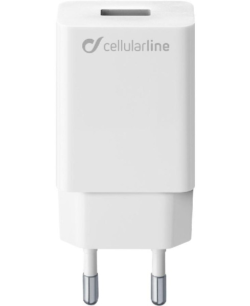 Cellularline Cargador De red usb 10w achsmusb10ww interior blanco dispositivo