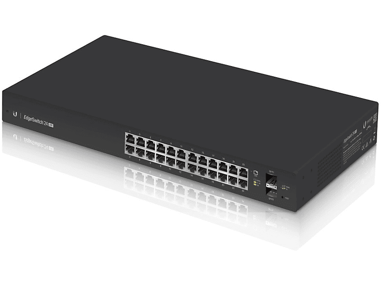 Ubiquiti Networks ES-24-LITE Gestionado Gigabit Ethernet (10/100/1000) 1U Negro switch