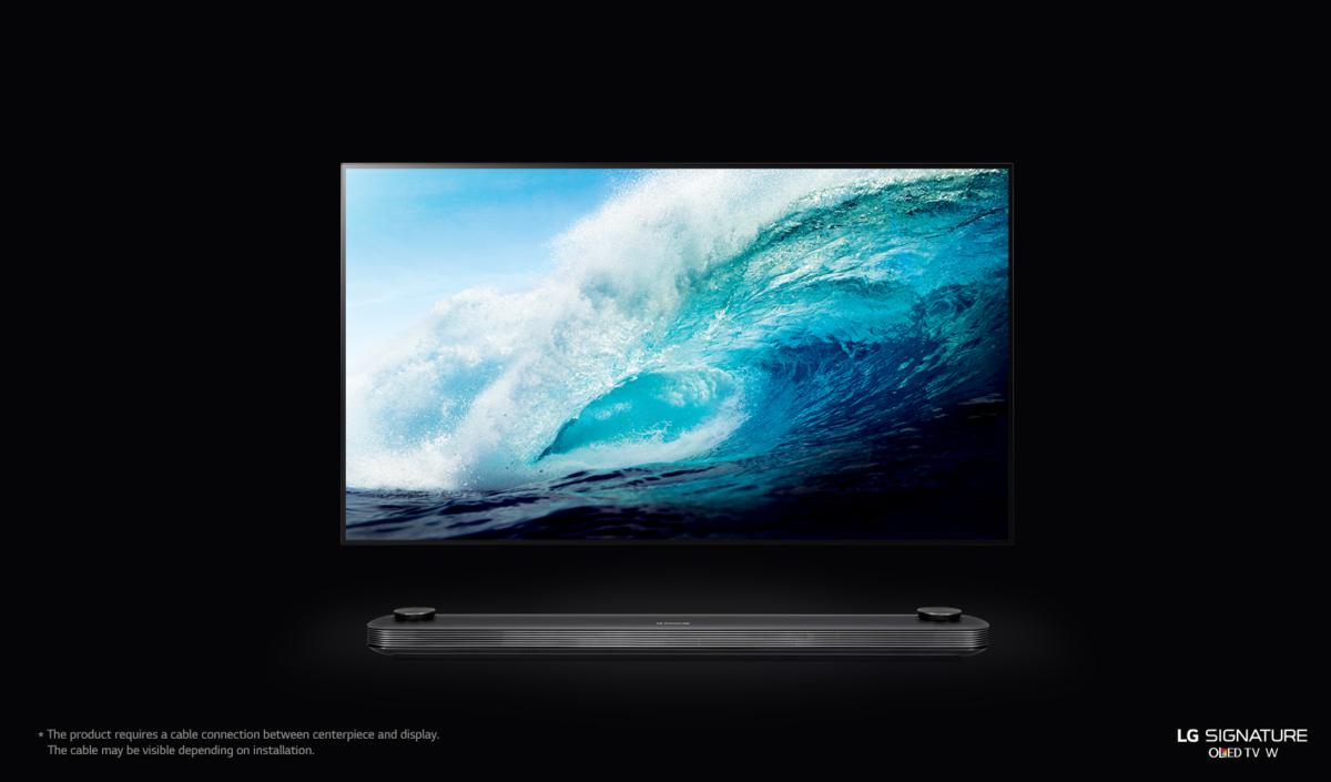 TV OLED 65" - LG OLED65W7V.AEU, Signature, UHD 4K, 5xHDR, WebOS 3.5, Dolby Atmos