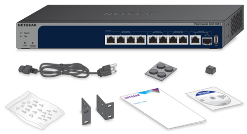 Netgear MS510TX Gestionado L2/L3/L4 Gigabit Ethernet (10/100/1000) Gris