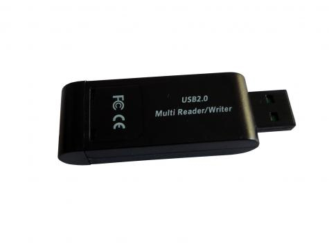 Cirkuit Planet CKP CR2030 USB 2.0 Negro lector de tarjeta