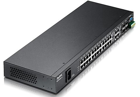ZyXEL MES3500-24 Conmutador de red administrado L2 Fast Ethernet (10/100) Negro