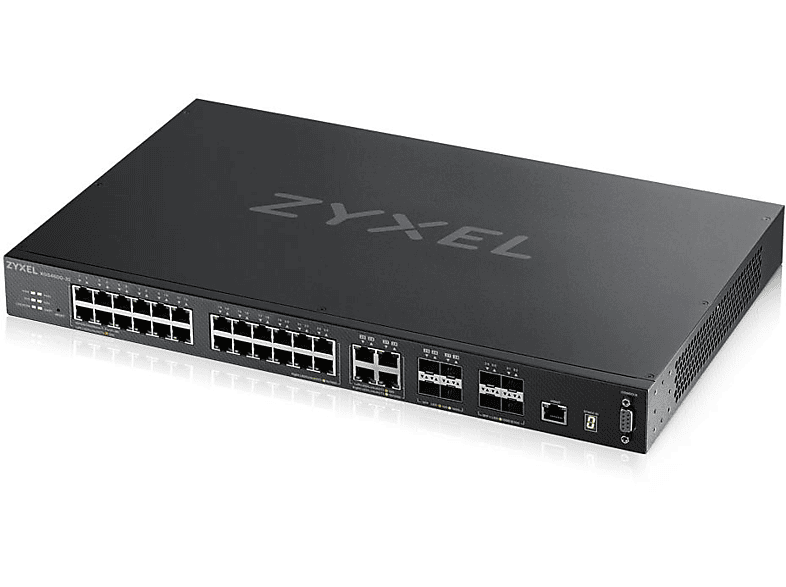 ZyXEL XGS4600-32 Conmutador de red administrado L3 Gigabit Ethernet (10/100/1000) Negro