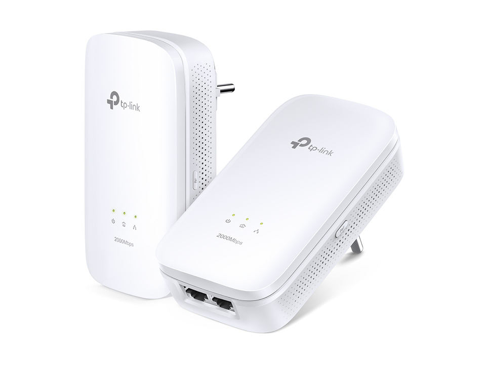 Adaptador de red - TP-Link AV2000, 2000Mbit/s, Ethernet, 2pieza(s)