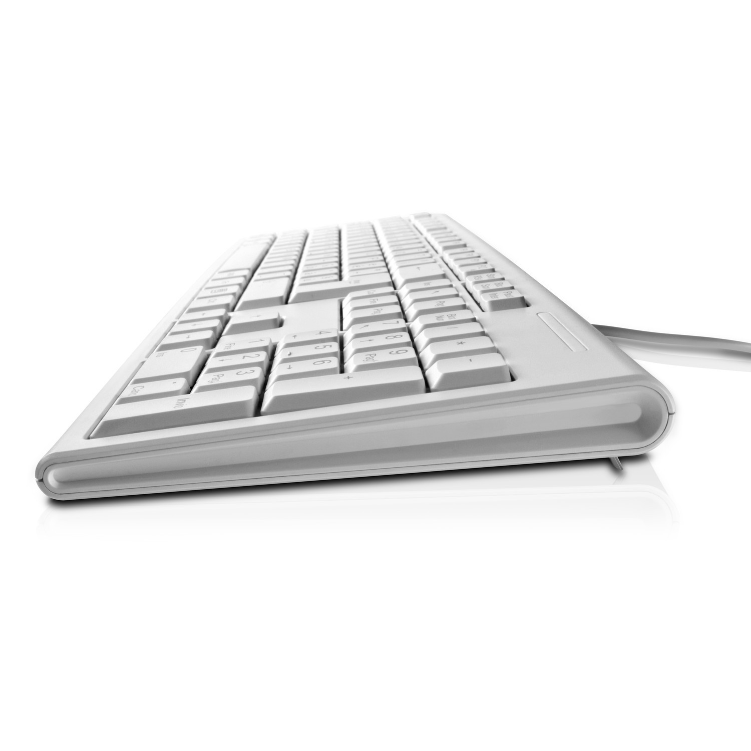 Teclado -V7 J153368 USB QWERTY Italiano Blanco teclado