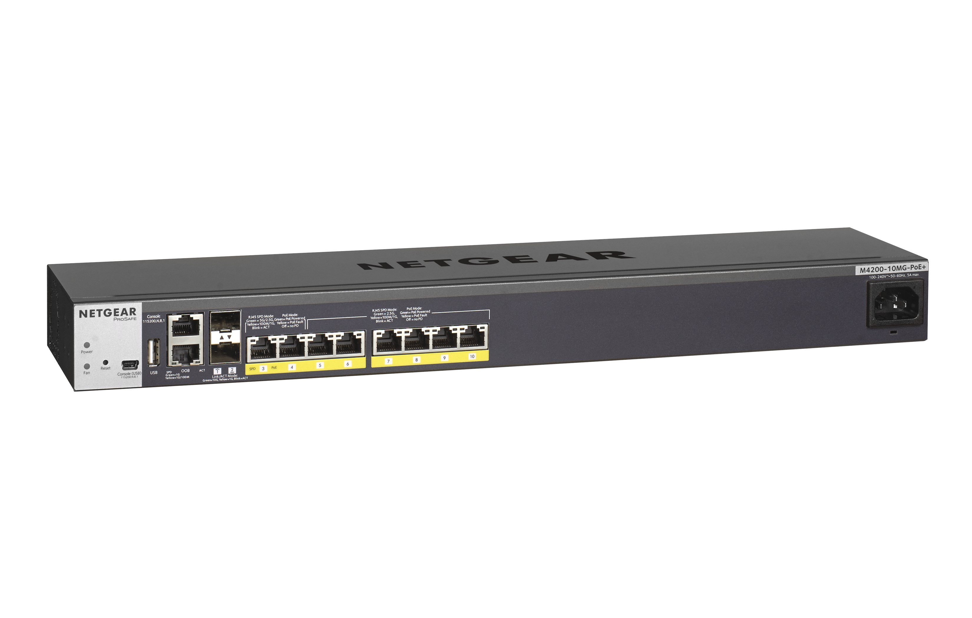 M4200/SWITCH/10 PUERTOS/POE+
