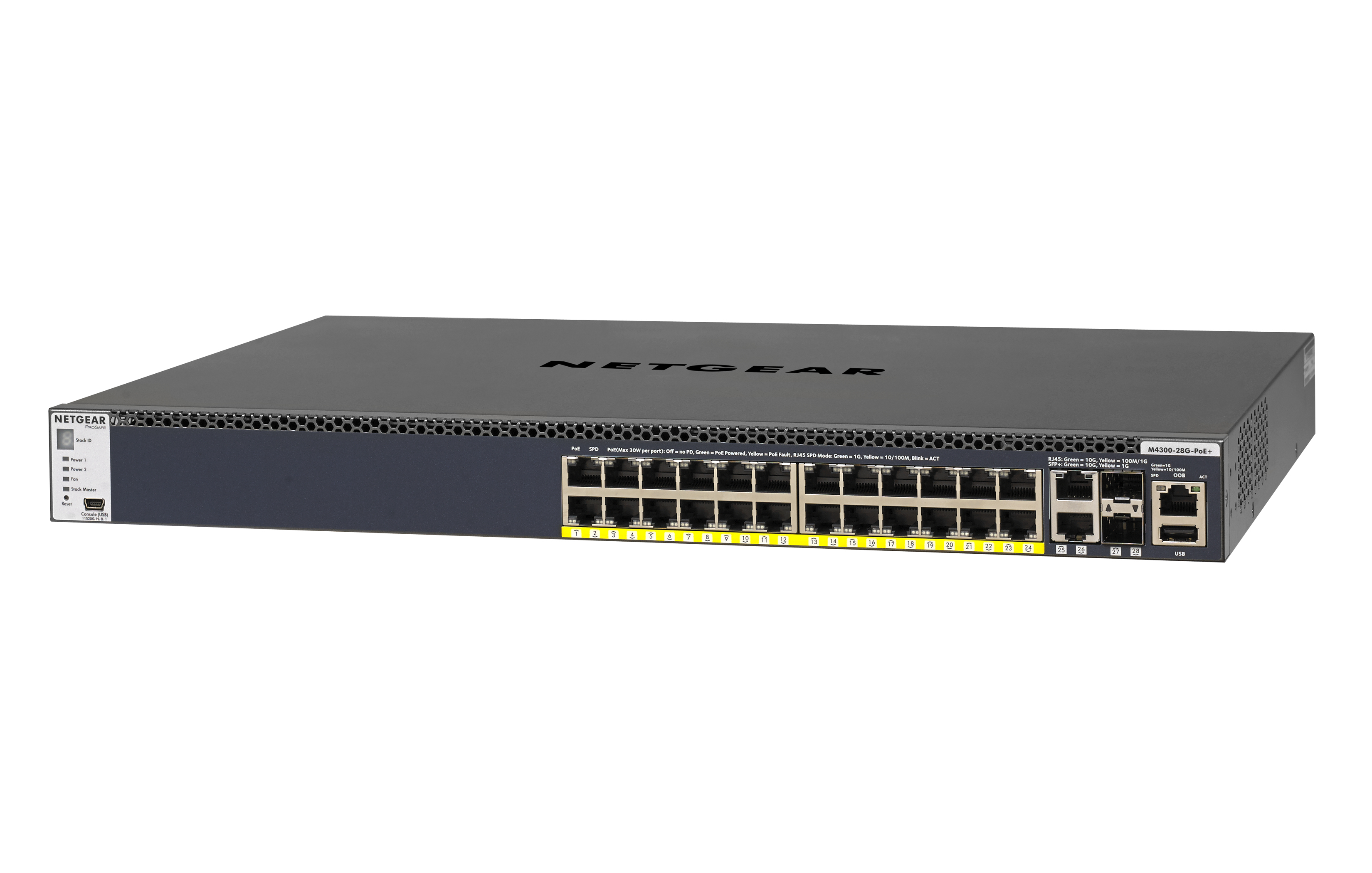 M4300/SWITCH/28 PUERTOS/POE+