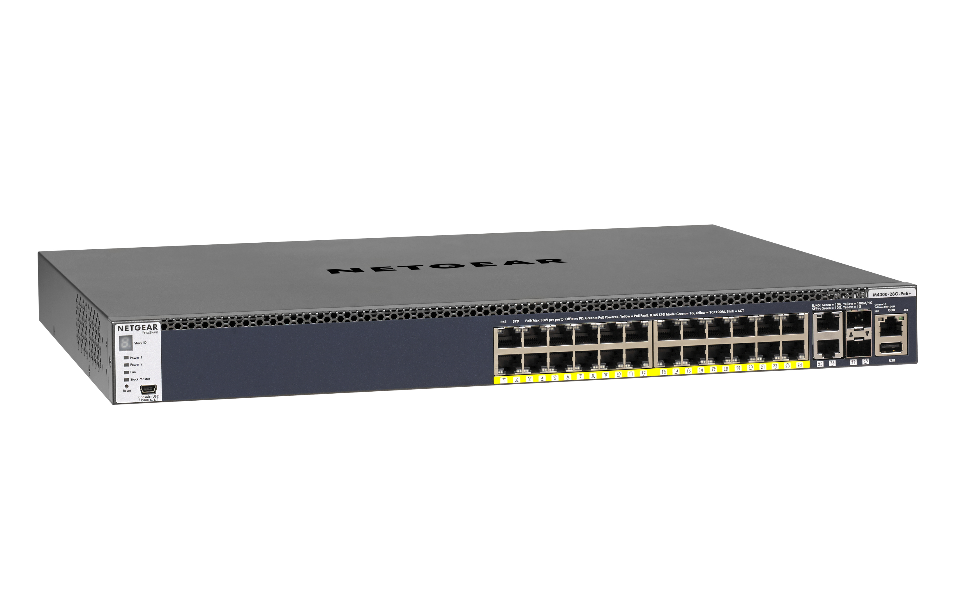 M4300/SWITCH/28 PUERTOS/POE+