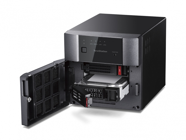 Servidor NAS - Buffalo TS3210DN NAS Escritorio Ethernet Negro