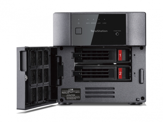Servidor NAS - Buffalo TS3210DN NAS Escritorio Ethernet Negro