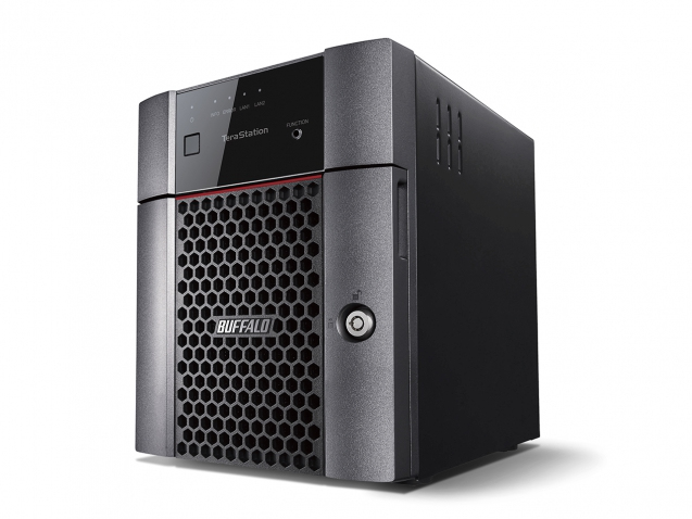 Servidor NAS - Buffalo TeraStation 3410DN, Escritorio, Ethernet, Negro