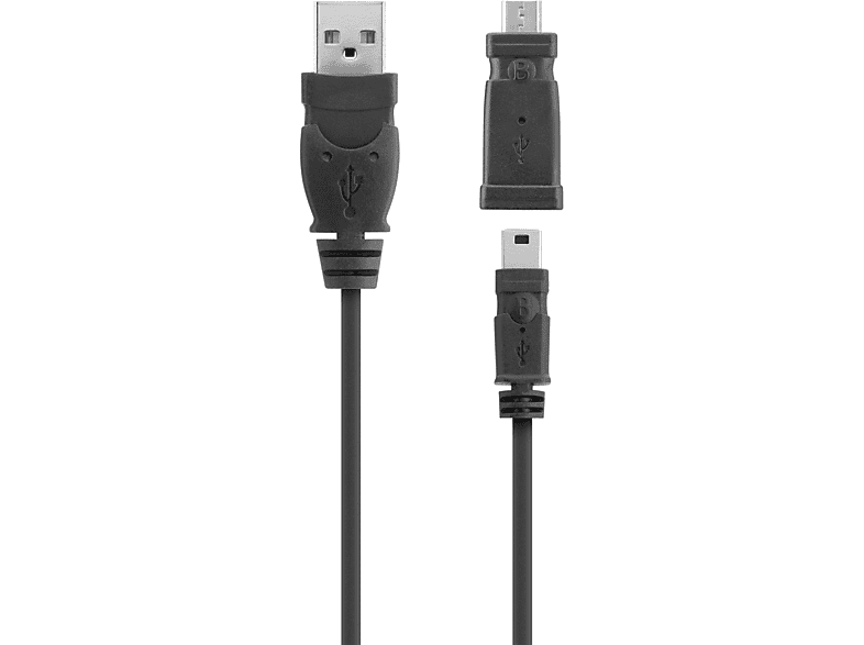 Cable USB Belkin miniUSB/microUSB 1.8m USB A MiniUSB B Macho Macho