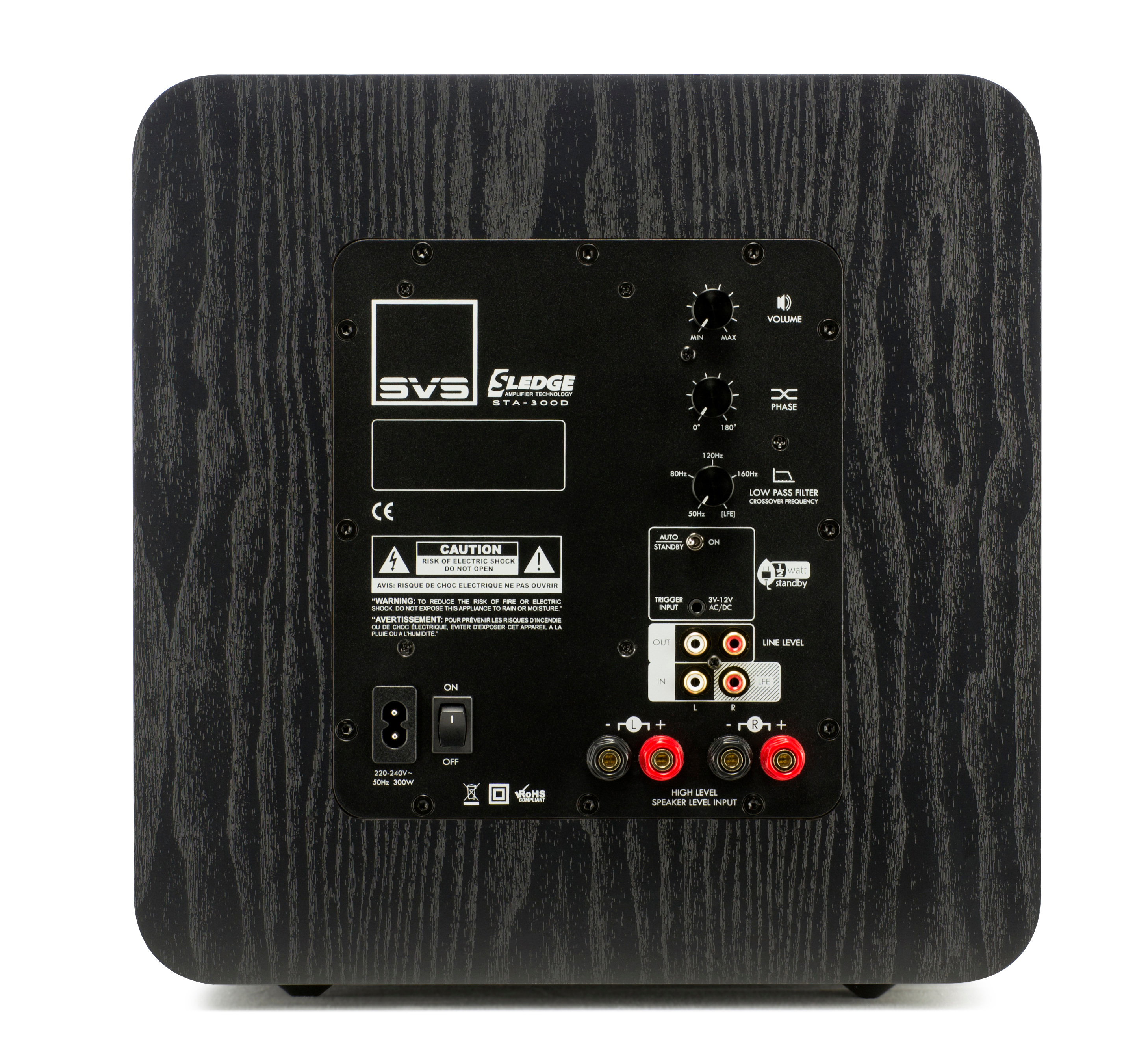 SVS SB-1000 Subwoofer, Black Ash