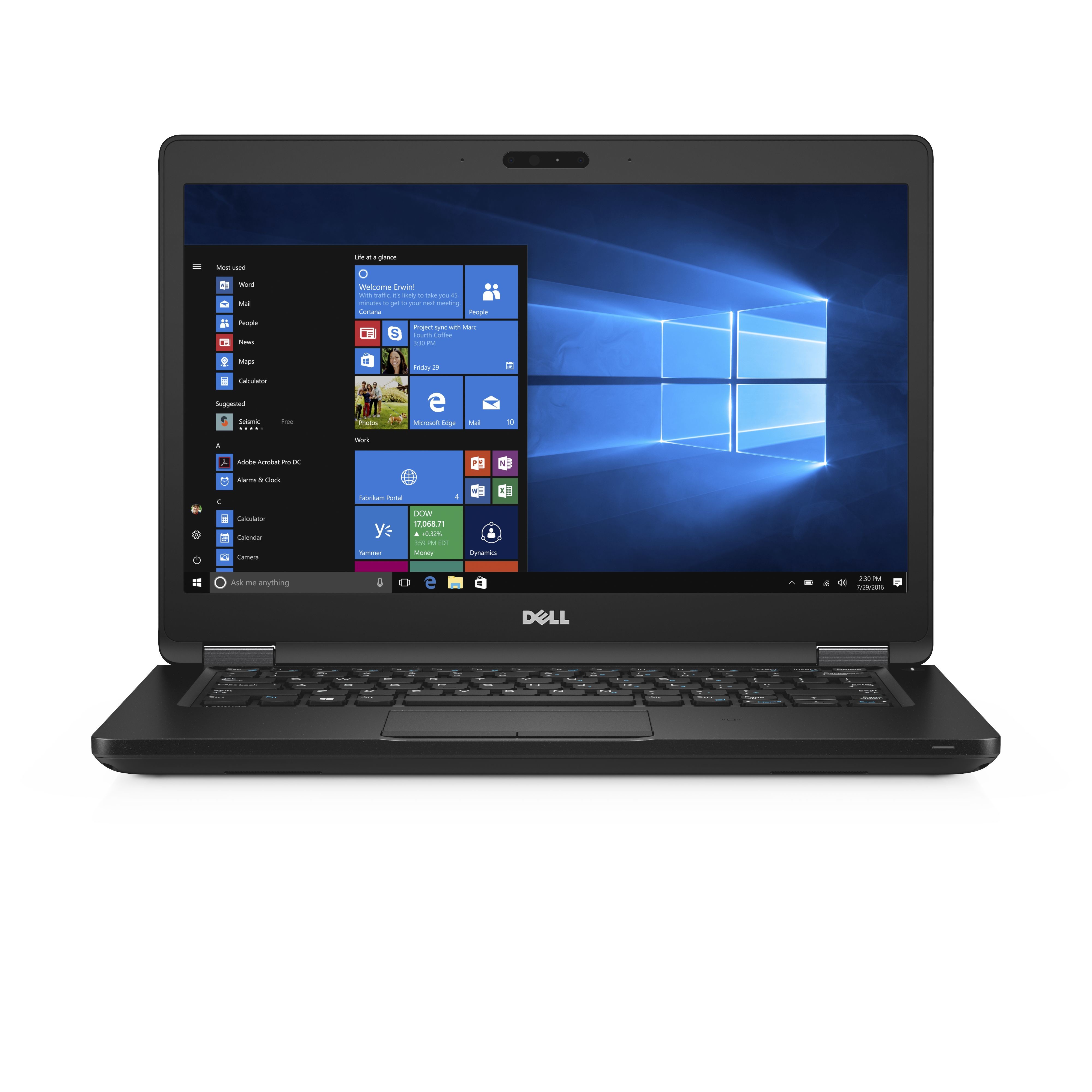 Portátil - Dell, Latitude 5480 14GB, Intel® Core® i3-7100U 4GB, 128GB, HD620 W10