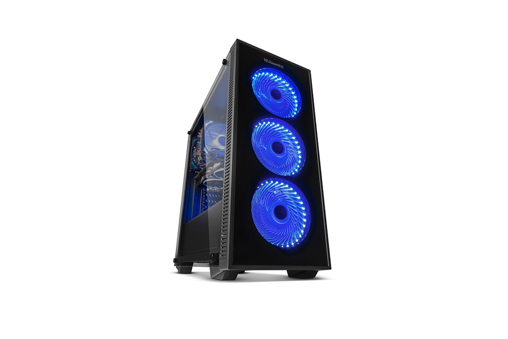 NOX Hummer TG RGB Torre Negro carcasa de ordenador