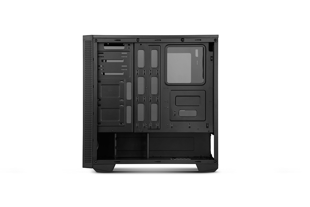 NOX Hummer TG RGB Torre Negro carcasa de ordenador