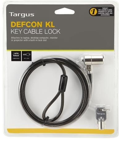 TARGUS ASP48EU/CABLE SEGURIDAD/CON LLAVE