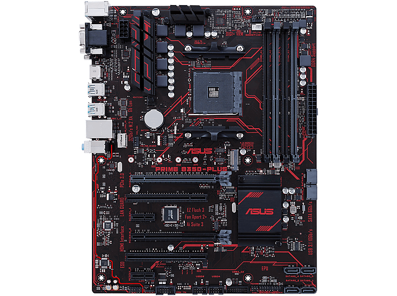 ASUS PRIME B350-PLUS AMD B350 Socket AM4 ATX placa base