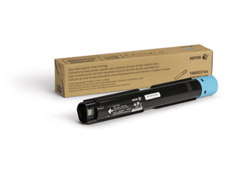 Xerox 106R03744 Laser cartridge 9800páginas Cian tóner y cartucho láser