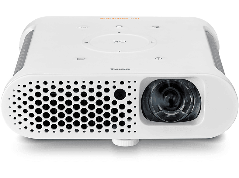 Benq GS1 Proyector portátil 300lúmenes ANSI DLP 720p (1280x720) 3D Blanco videoproyector