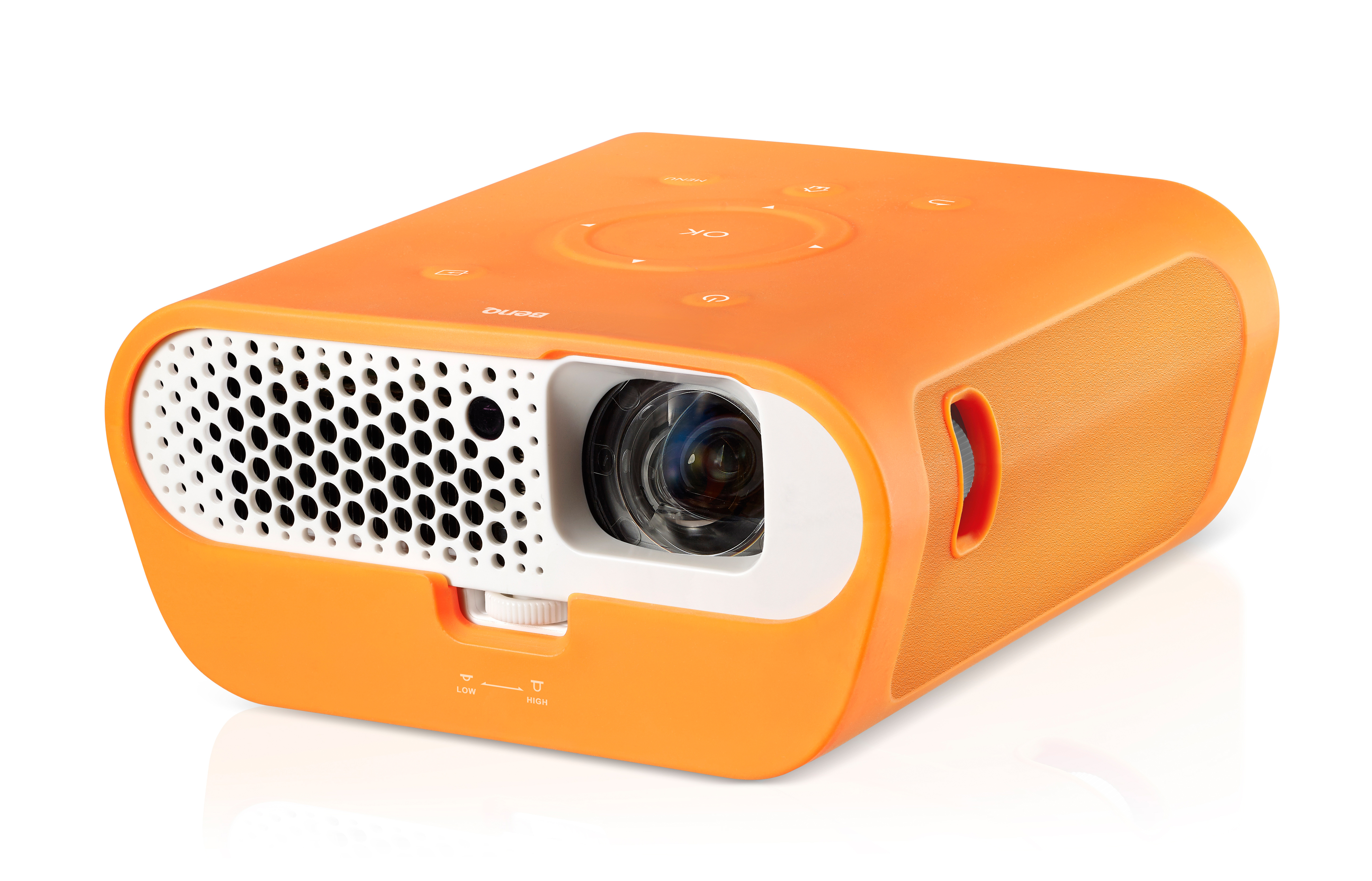Benq GS1 Proyector portátil 300lúmenes ANSI DLP 720p (1280x720) 3D Blanco videoproyector