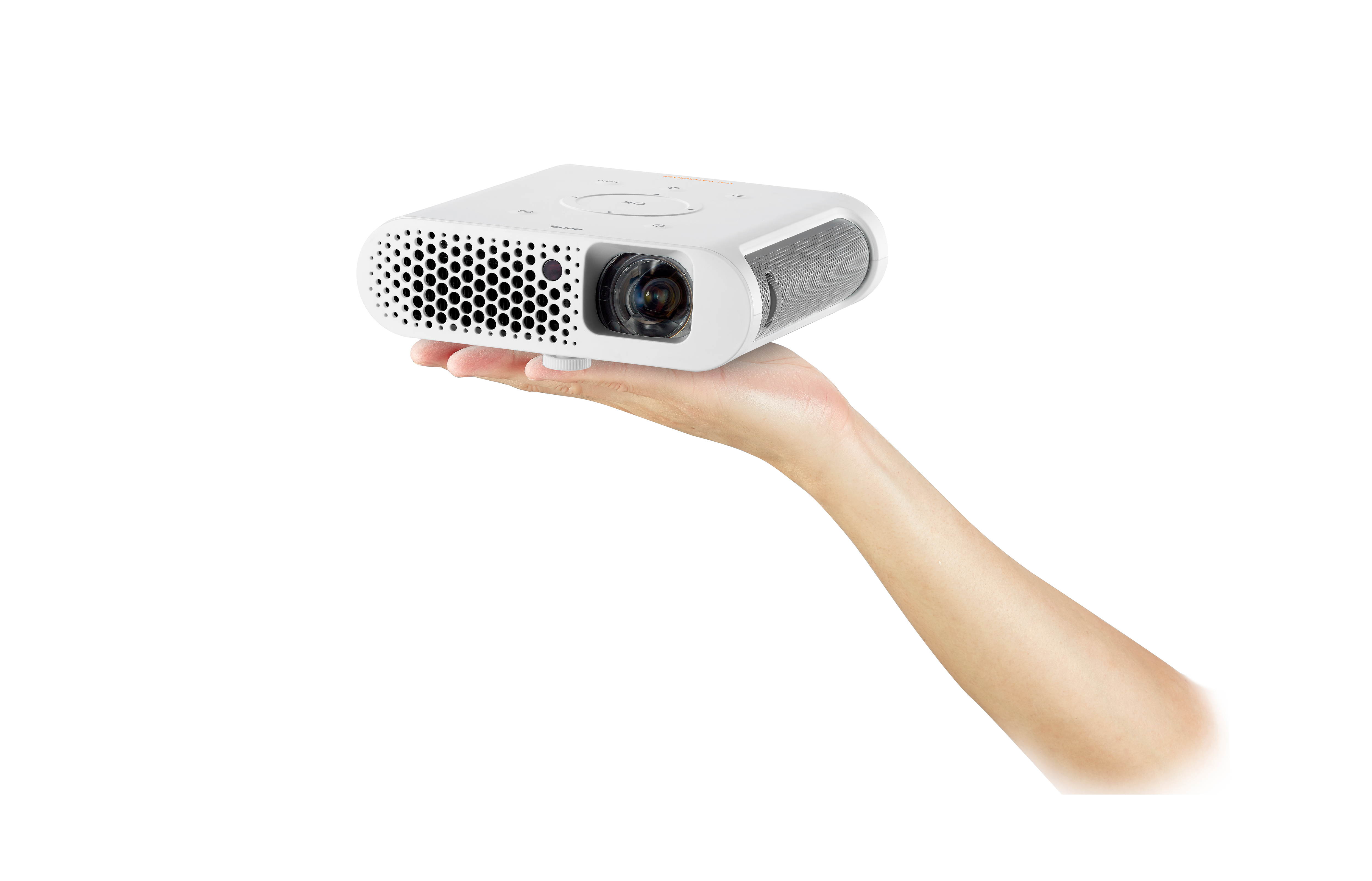 Benq GS1 Proyector portátil 300lúmenes ANSI DLP 720p (1280x720) 3D Blanco videoproyector
