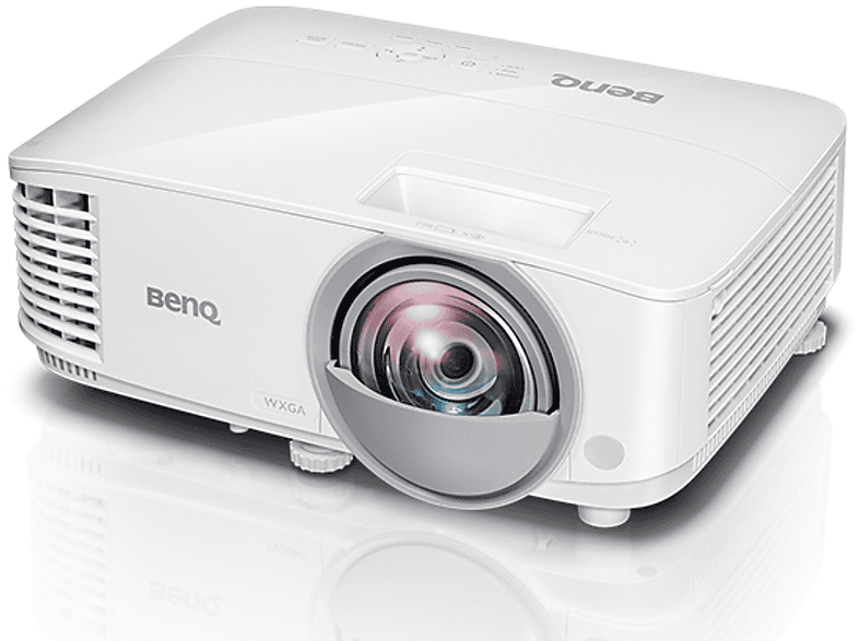 Benq MW826ST Proyector para escritorio 3400lúmenes ANSI DLP WXGA (1280x800) 3D Blanco videoproyector