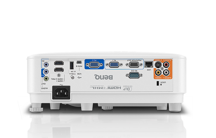 Benq MX825ST Proyector para escritorio 3300lúmenes ANSI DLP XGA (1024x768) 3D Blanco videoproyector