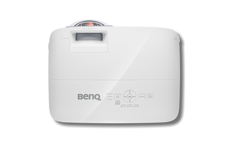 Benq MX825ST Proyector para escritorio 3300lúmenes ANSI DLP XGA (1024x768) 3D Blanco videoproyector