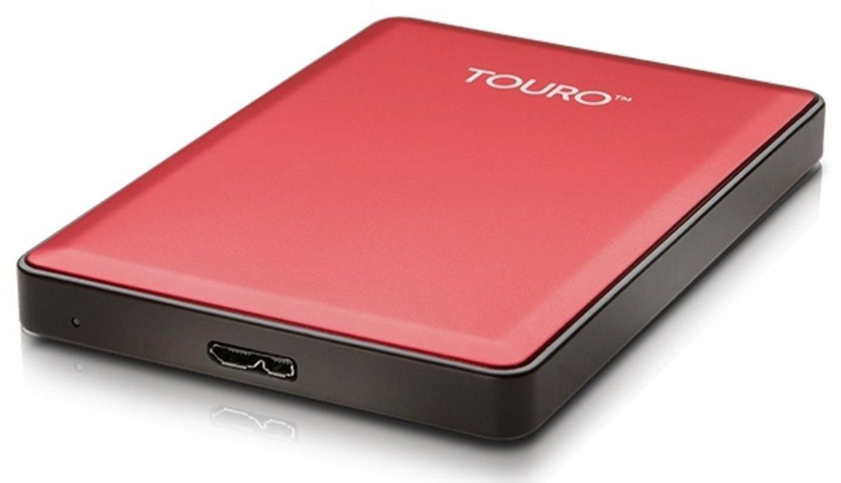 HGST Touro Mobile HTOLMU3EA5001ABB - Disco Rigido Esterno Portatile 500 GB, USB 3.0, 5400 Rpm - Nero - Con 3 GB Di Backup Gratuito Sul Cloud