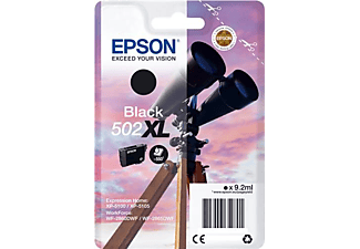 Cartucho de tinta - Epson 502XL, 9.2ml, 550 páginas, Negro