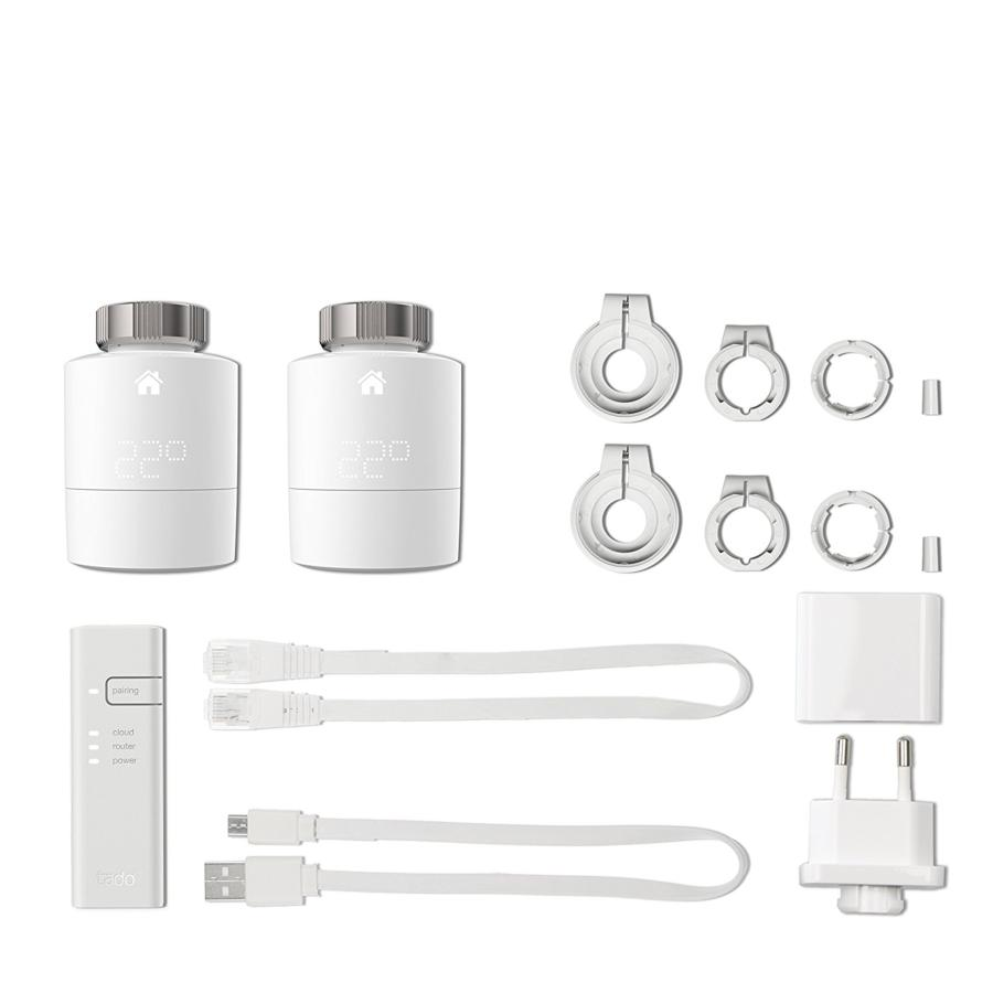 Termostato inteligente - Tado Cabezal Termostático Inteligente - Kit de Inicio Geolocalización