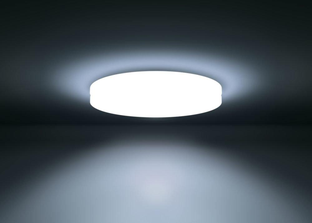Plafón LED - Philips Hue Being, LED Blanco inteligente con mando, Luz blanca de cálida a fría