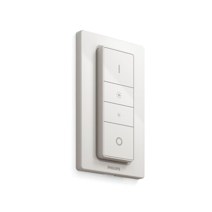 Plafón LED - Philips Hue Being, LED Blanco inteligente con mando, Luz blanca de cálida a fría