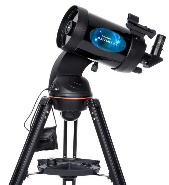 Telescopio - Celestron Astro Fi 5", Schmidt Cassegrain, 125 mm, Negro