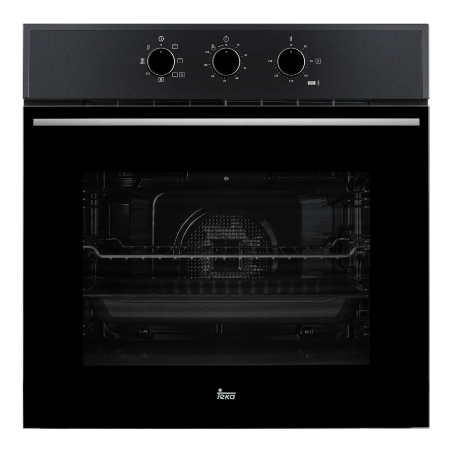 Horno - Teka HSB 610, Multifunción, 6 funciones, 70 L, 60 cm, 2615 W, A, Negro