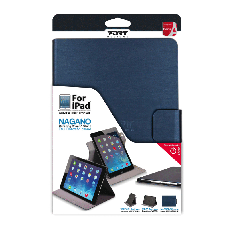 Port Designs NAGANO Tablet folio Azul