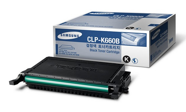 Samsung CLP-K660B tóner y cartucho láser