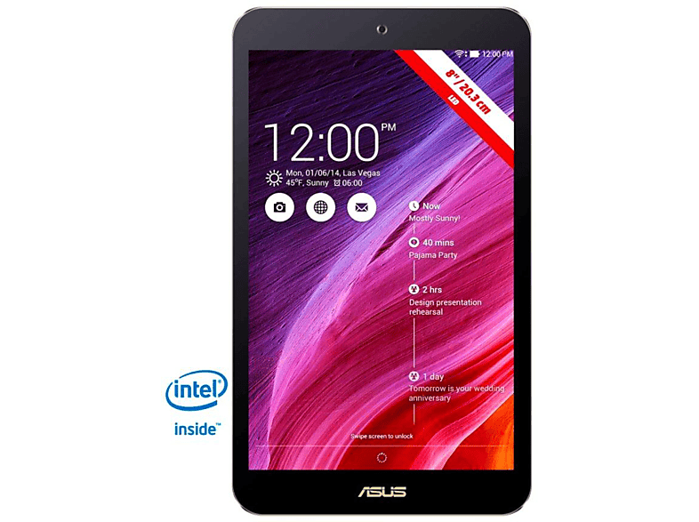 Tablet | ASUS ME181CX Negra de 8GB