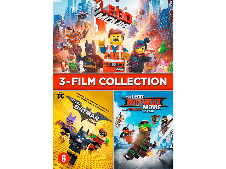 Lego Movie: 3-film Collection - DVD