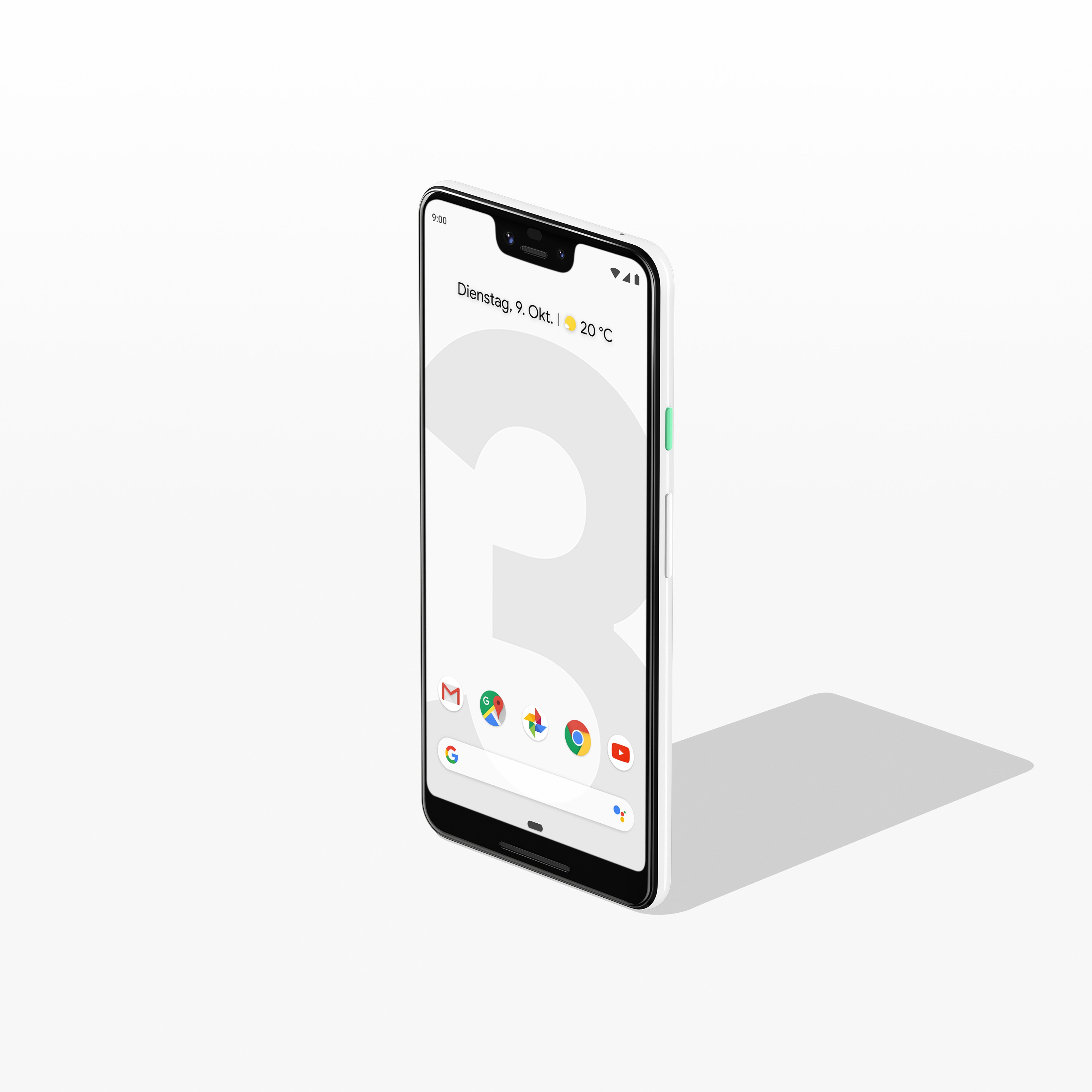 GOOGLE Pixel 3 XL 64 GB Clearly White