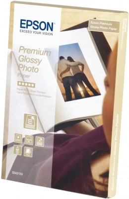 Epson Premium Glossy Photo Paper, 100 x 150 mm, 255 g/m², 40 hojas