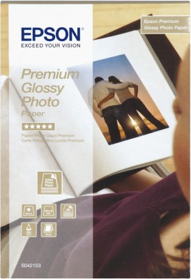 Epson Premium Glossy Photo Paper, 100 x 150 mm, 255 g/m², 40 hojas