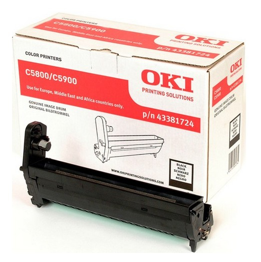 OKI 43381724 20000páginas Negro tambor de impresora