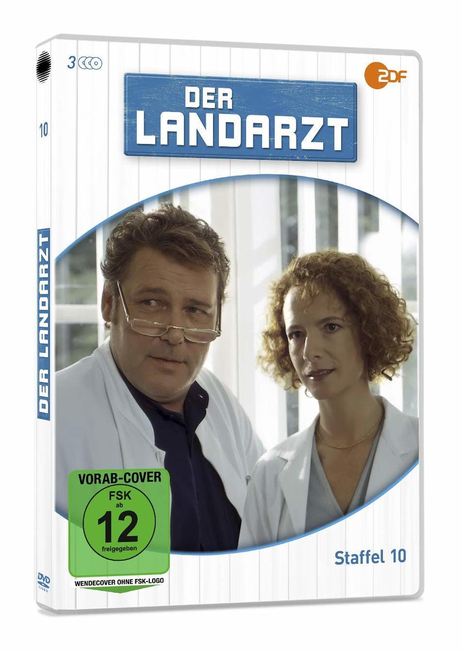 DVD-Cover der deutschen Fernsehserie. Zwei Personen, Text und ein grüner Aufkleber mit Bewertungsinformationen.