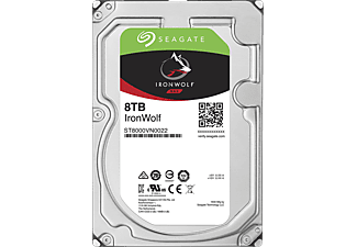 SEAGATE IronWolf™ NAS - Festplatte (HDD, 8 TB, Silber)