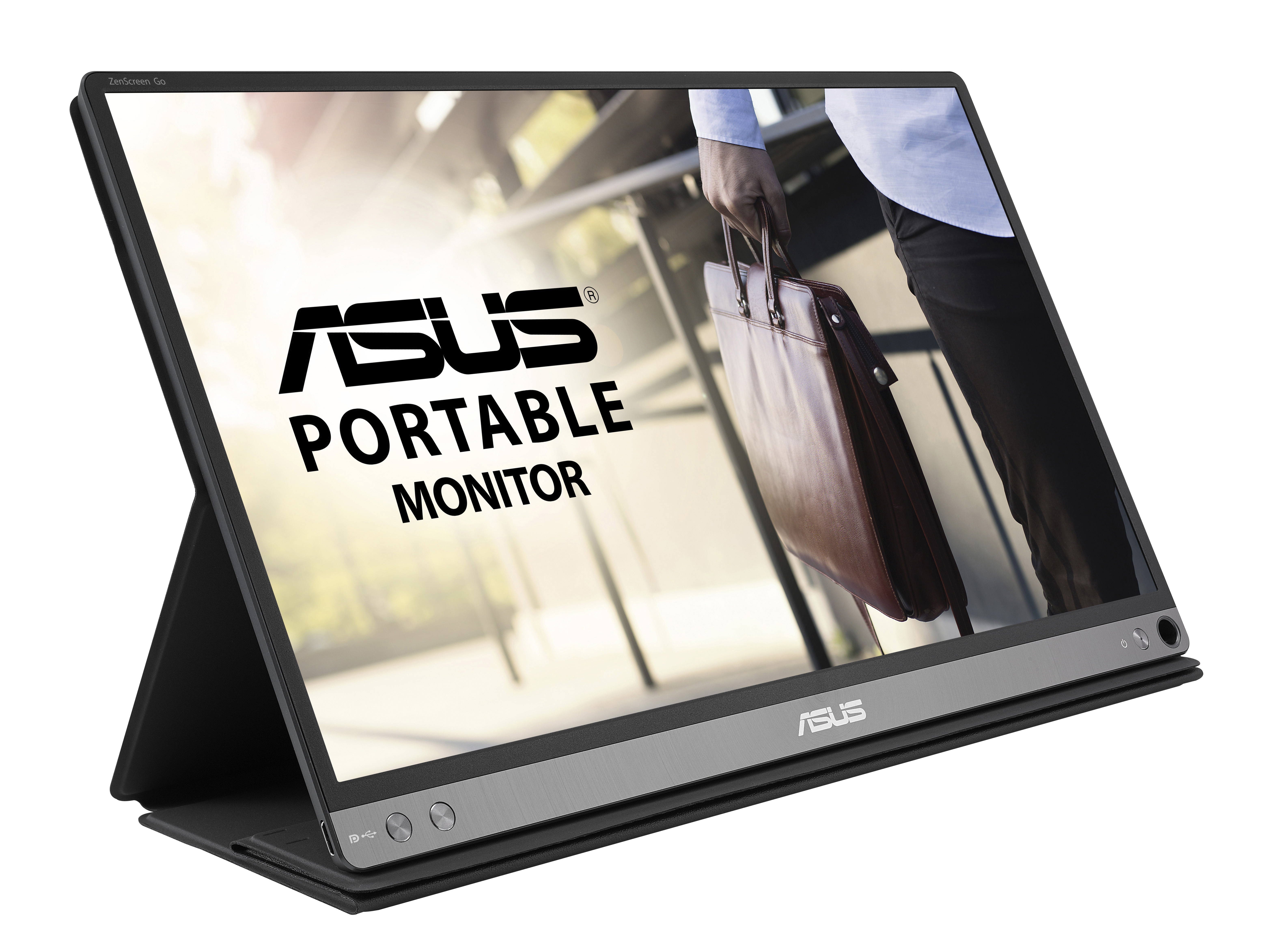 ASUS ZenScreen Go MB16AP 15,6 Zoll  Full-HD  tragbarer Monitor  5 ms Reaktionszeit  